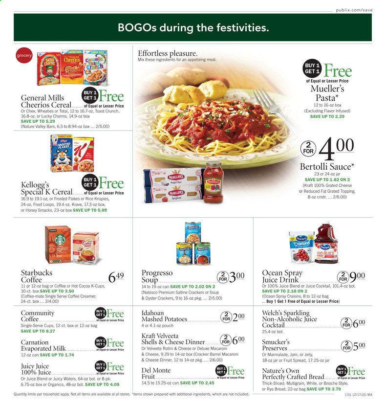 Publix (AL, FL, GA, NC, SC, TN) Weekly Ad Flyer December 17 to December 24