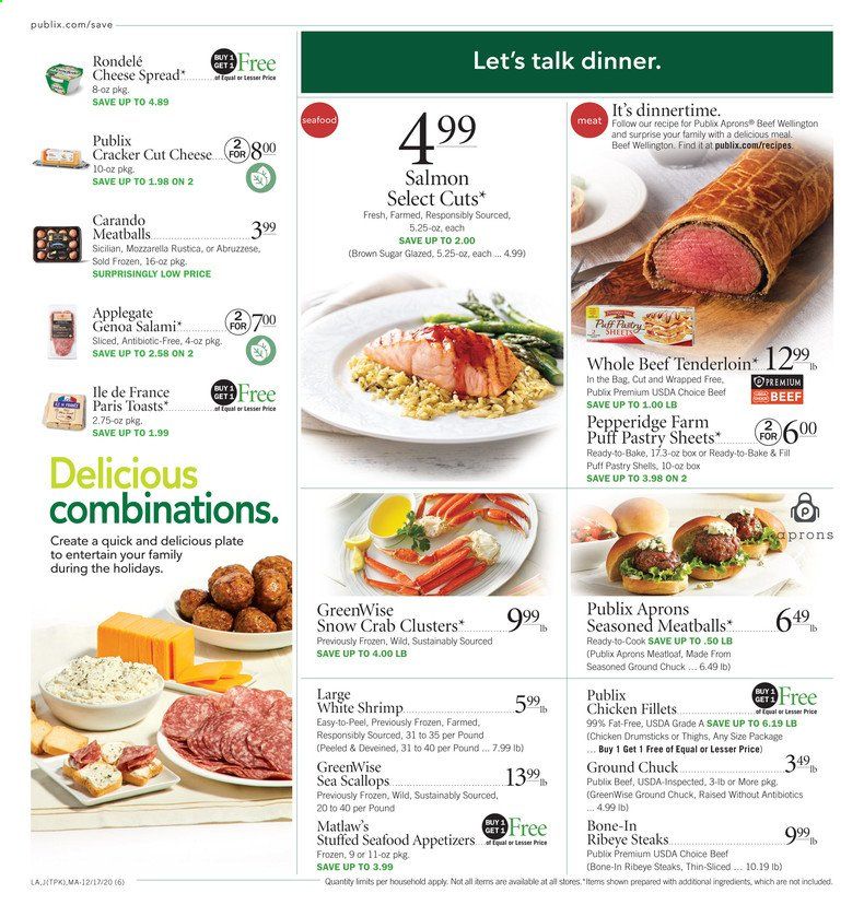 Publix (AL, FL, GA, NC, SC, TN) Weekly Ad Flyer December 17 to December 24