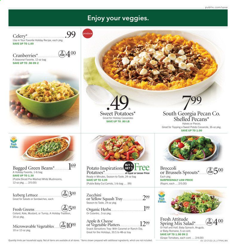 Publix (AL, FL, GA, NC, SC, TN) Weekly Ad Flyer December 17 to December 24