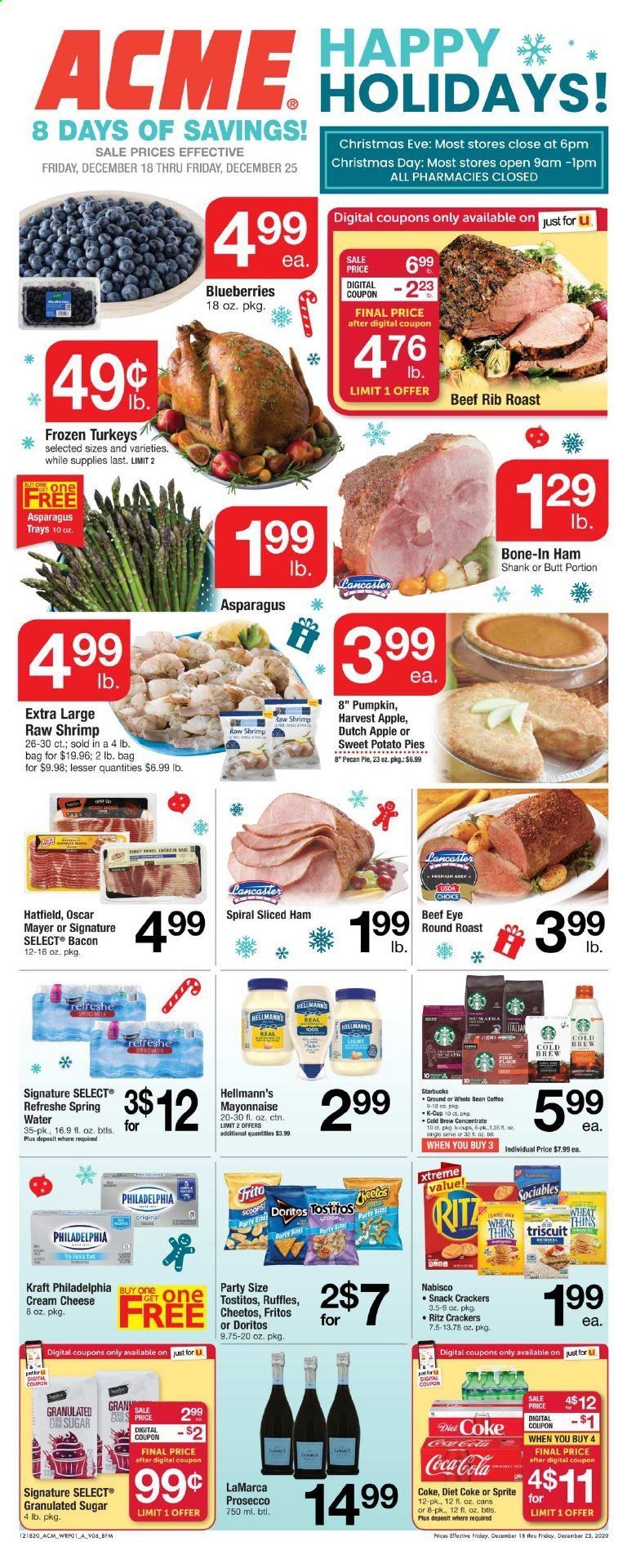 ACME Weekly Ad Flyer December 18 to December 25