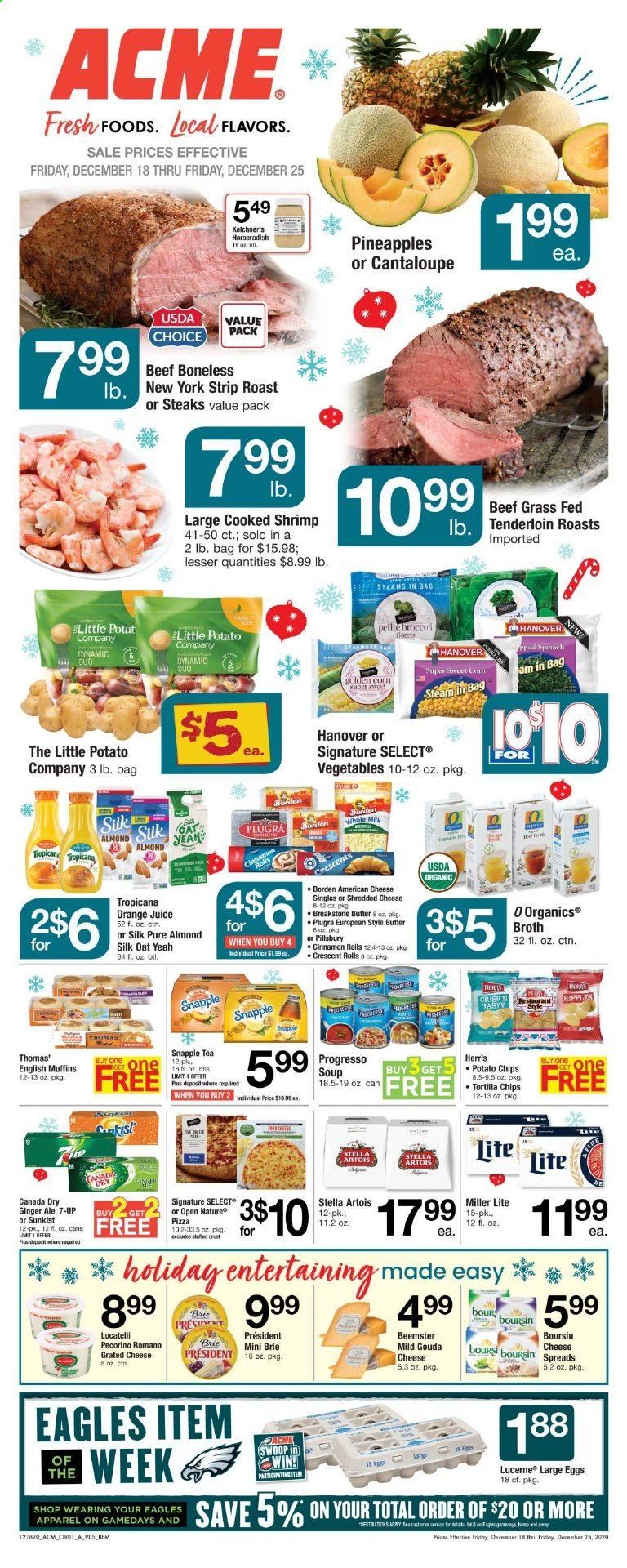 ACME Weekly Ad Flyer December 18 to December 25