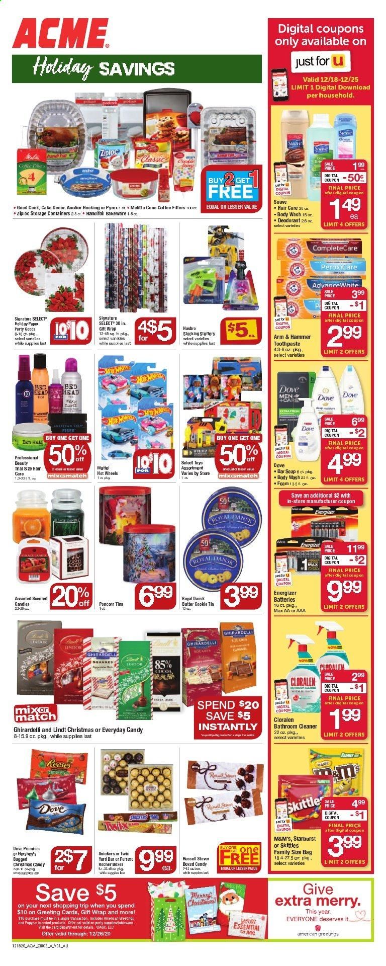 ACME Weekly Ad Flyer December 18 to December 25