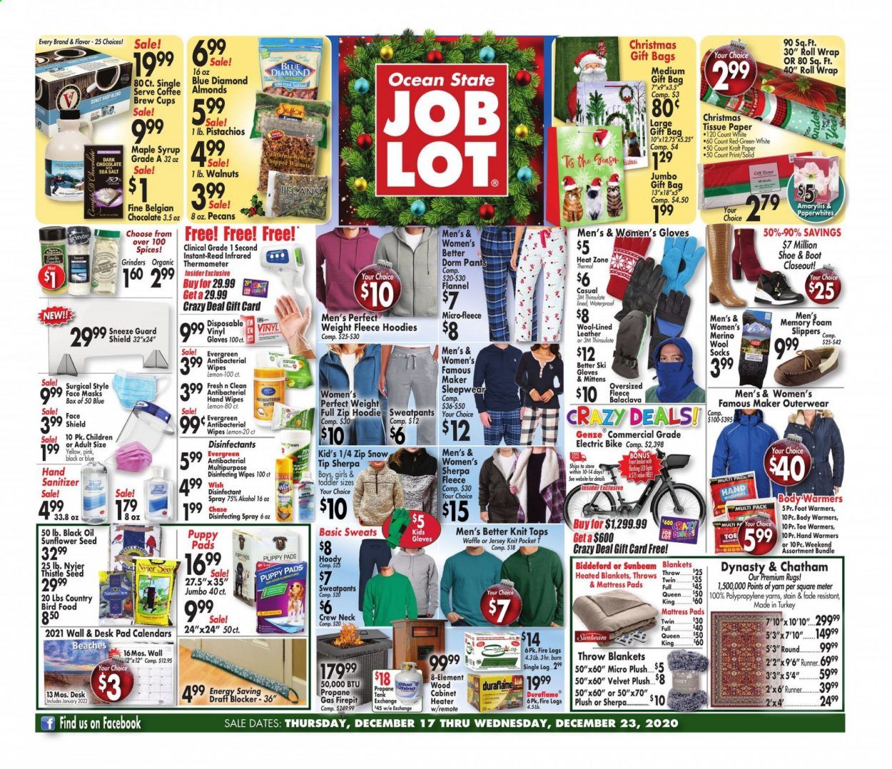 Ocean State Job Lot Weekly Ad Flyer December 17 to December 23