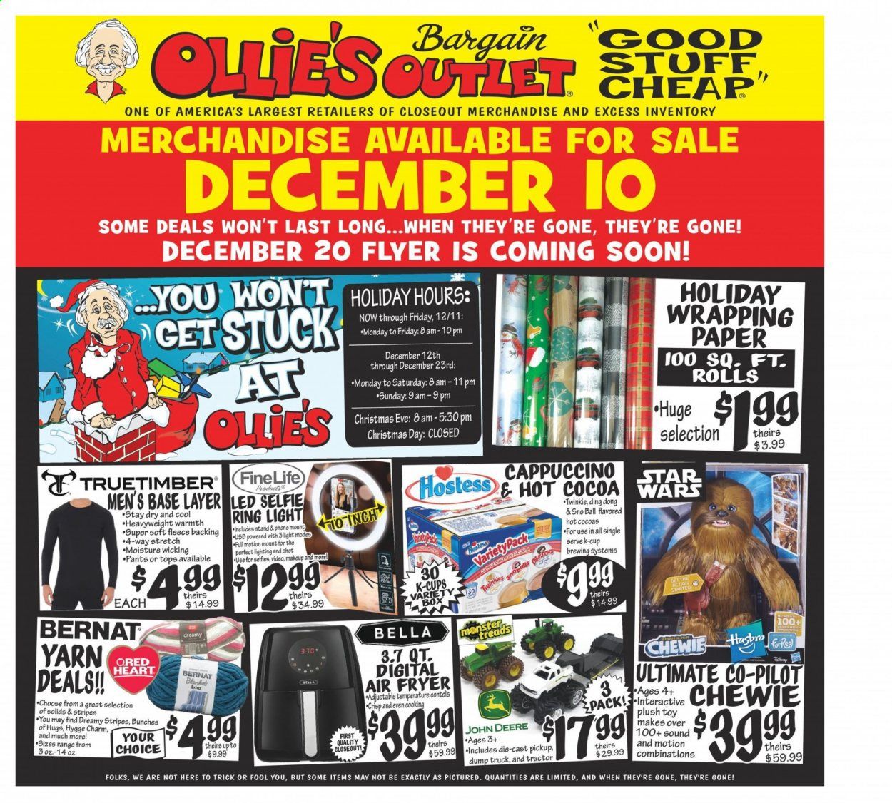 Ollie's Bargain Outlet Weekly Ad Flyer December 10 to December 19