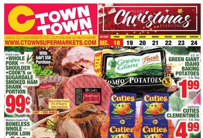 C-Town Weekly Ad Flyer December 18 to December 24