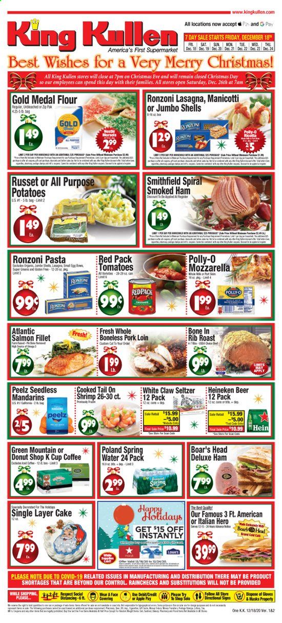 King Kullen Weekly Ad Flyer December 17 to December 24