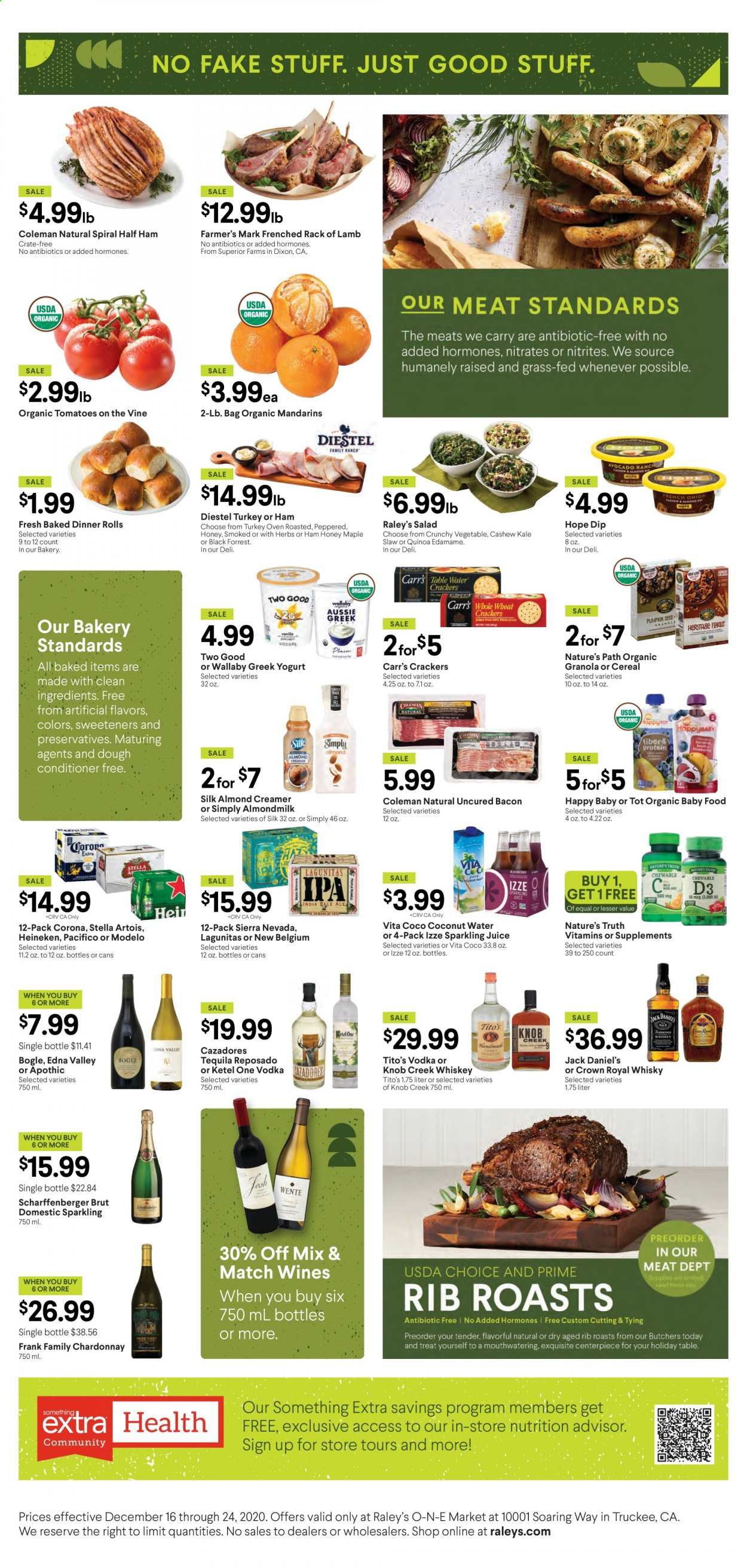 Raley's (CA) Weekly Ad Flyer December 16 to December 24