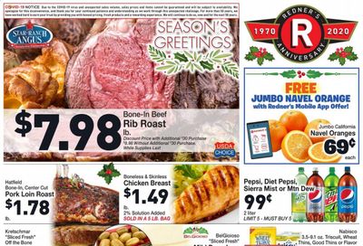 Redner's Markets Weekly Ad Flyer December 17 to December 24