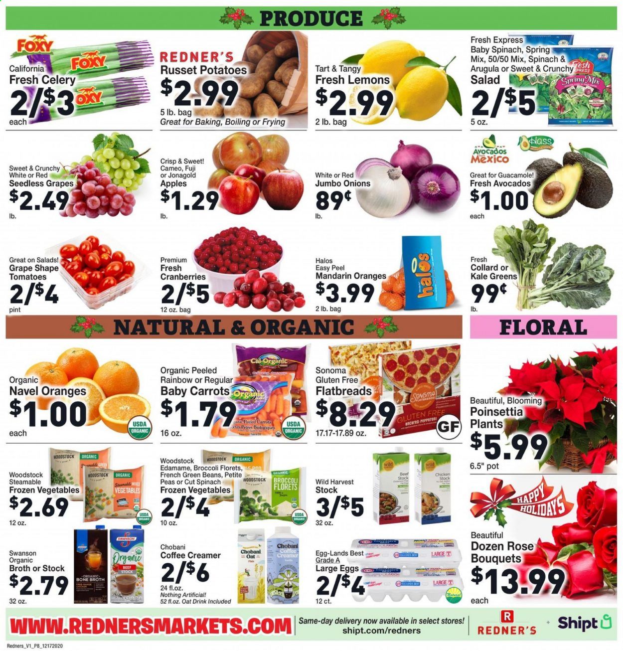 Redner's Markets Weekly Ad Flyer December 17 to December 24