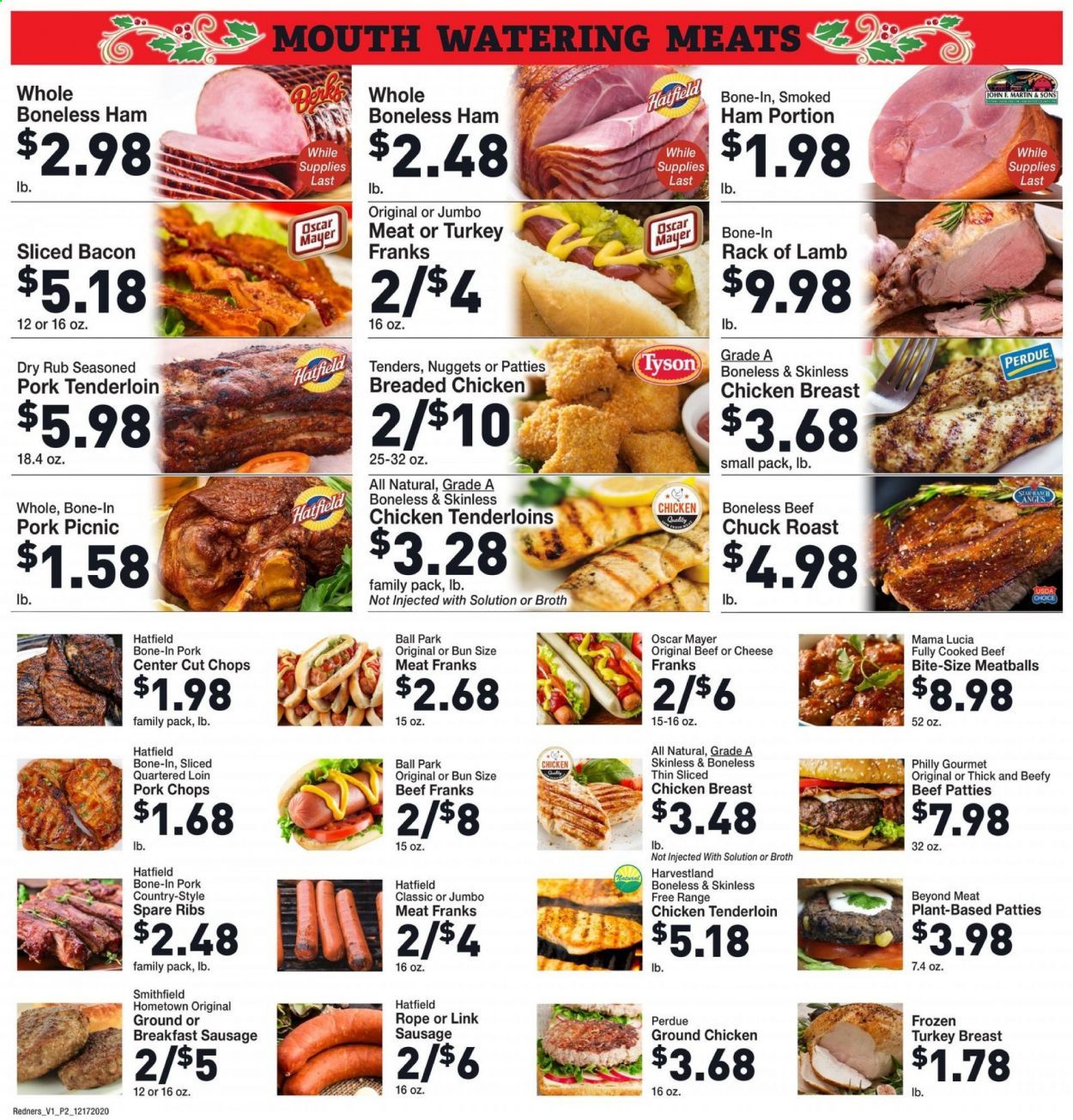 Redner's Markets Weekly Ad Flyer December 17 to December 24