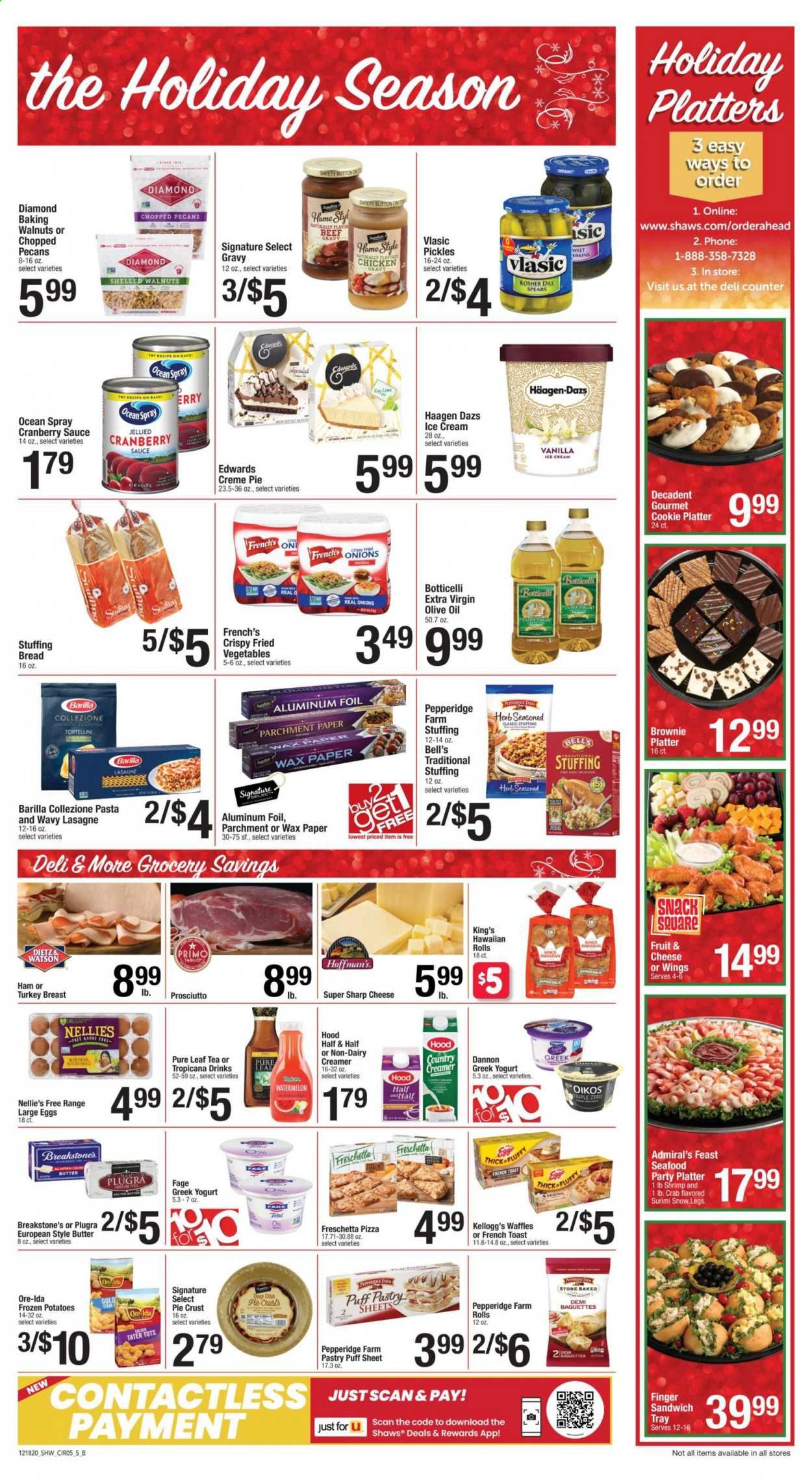 Shaw’s (MA, ME, NH, RI, VT) Weekly Ad Flyer December 18 to December 24
