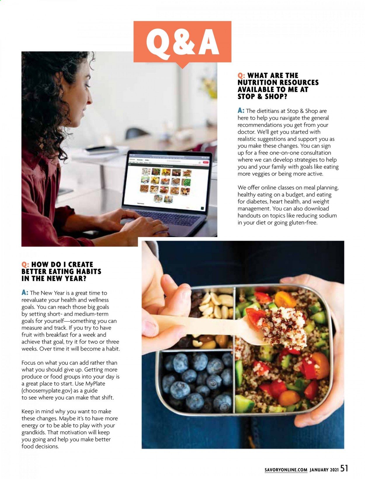 Stop & Shop (CT, MA, NJ, NY, RI) Weekly Ad Flyer January 1 to January 31