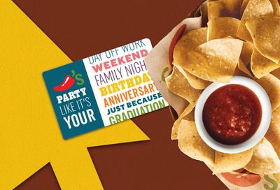 Double Bonus Card Day: Get 2 $10 Bonus Cards with a $50 Gift Card Purchase at Chili's