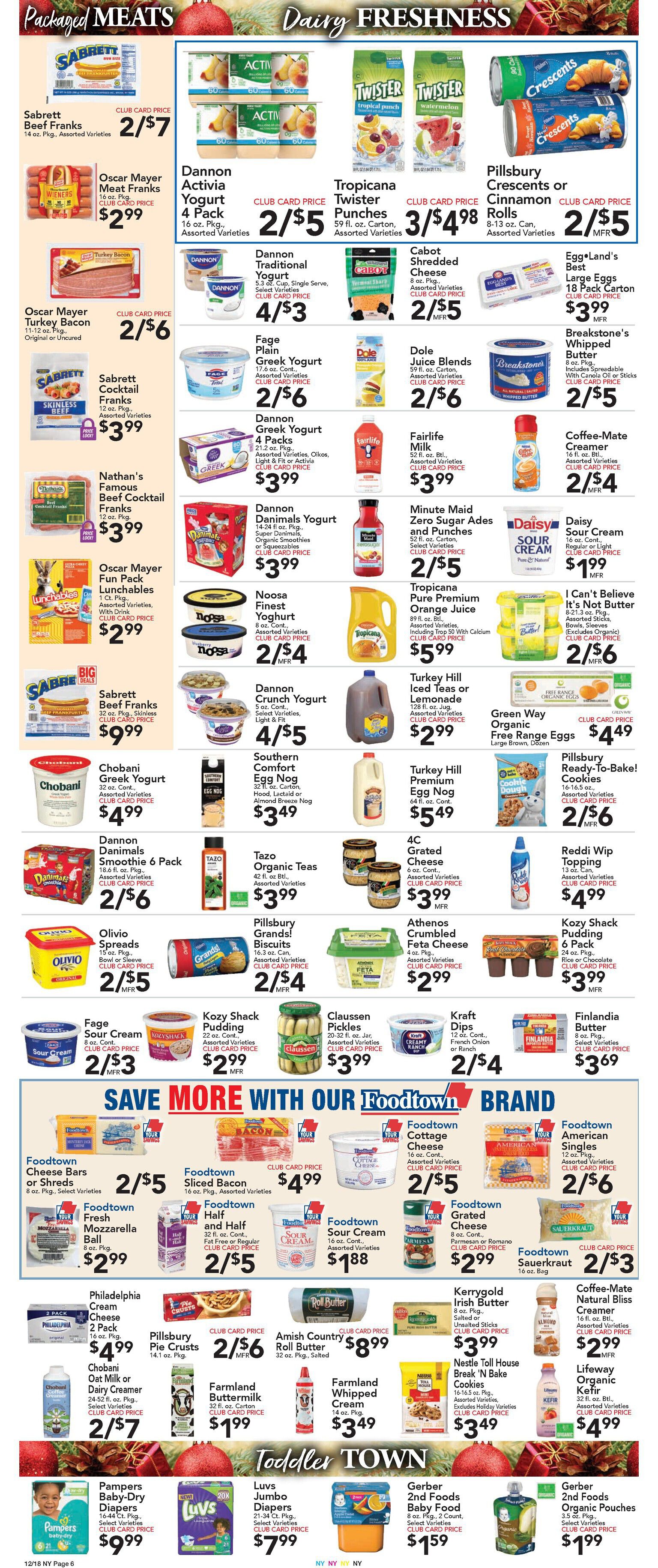 Brooklyn Harvest Market Christmas Holiday Weekly Ad Flyer December 18 to December 24, 2020