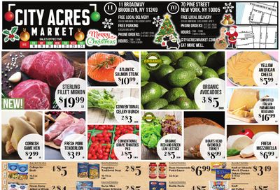 City Acres Market Christmas Holiday Weekly Ad Flyer December 18 to December 24, 2020