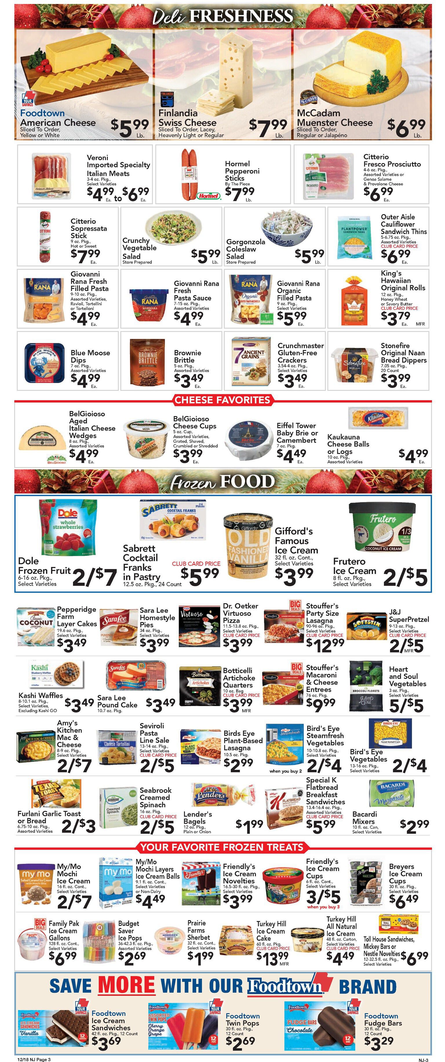 Foodtown Holiday Weekly Ad Flyer December 18 to December 24, 2020