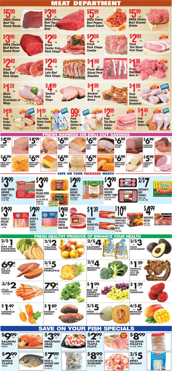 Pioneer Supermarkets Holiday Weekly Ad Flyer December 18 to December 24, 2020
