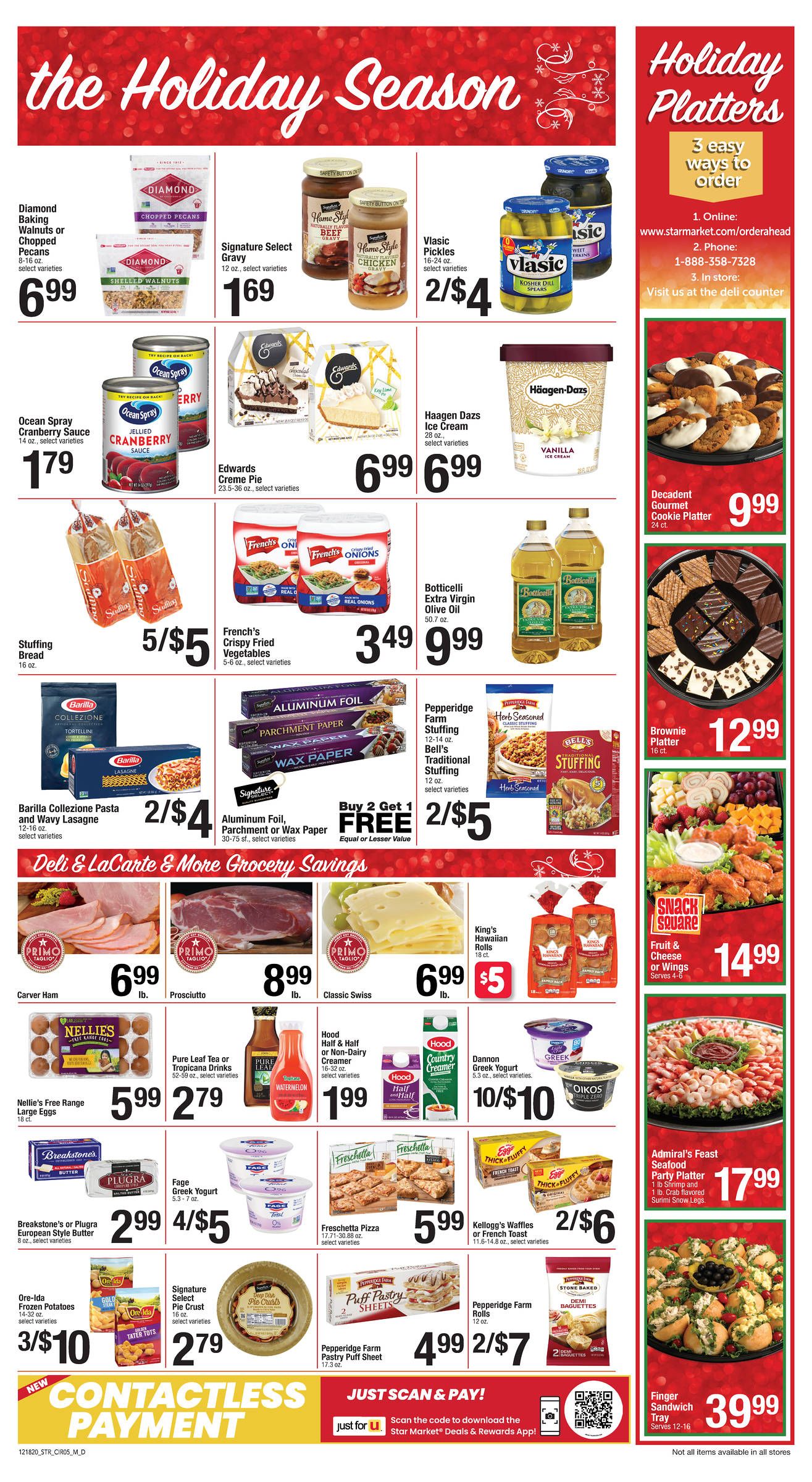 Star Market Holiday Weekly Ad Flyer December 18 to December 24, 2020