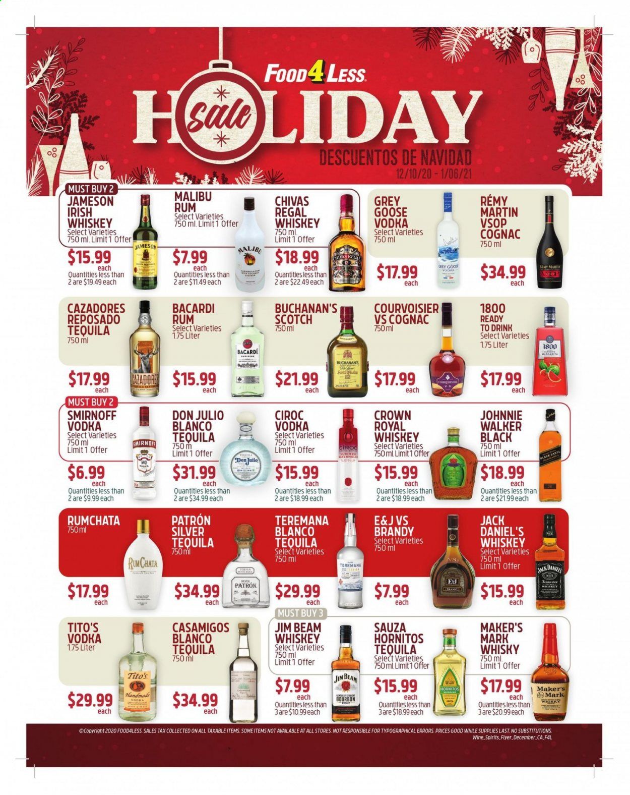 Food 4 Less (CA) Weekly Ad Flyer December 10 to January 6