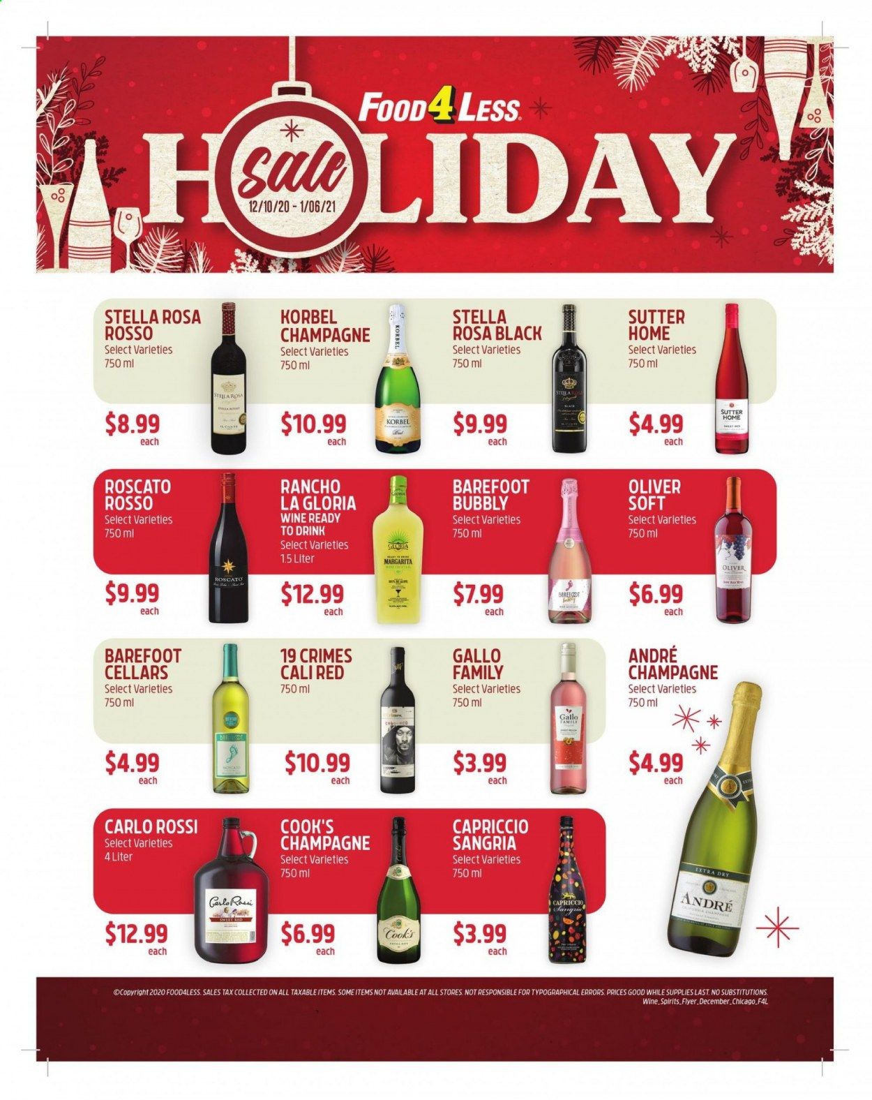 Food 4 Less (IN) Weekly Ad Flyer December 10 to January 6