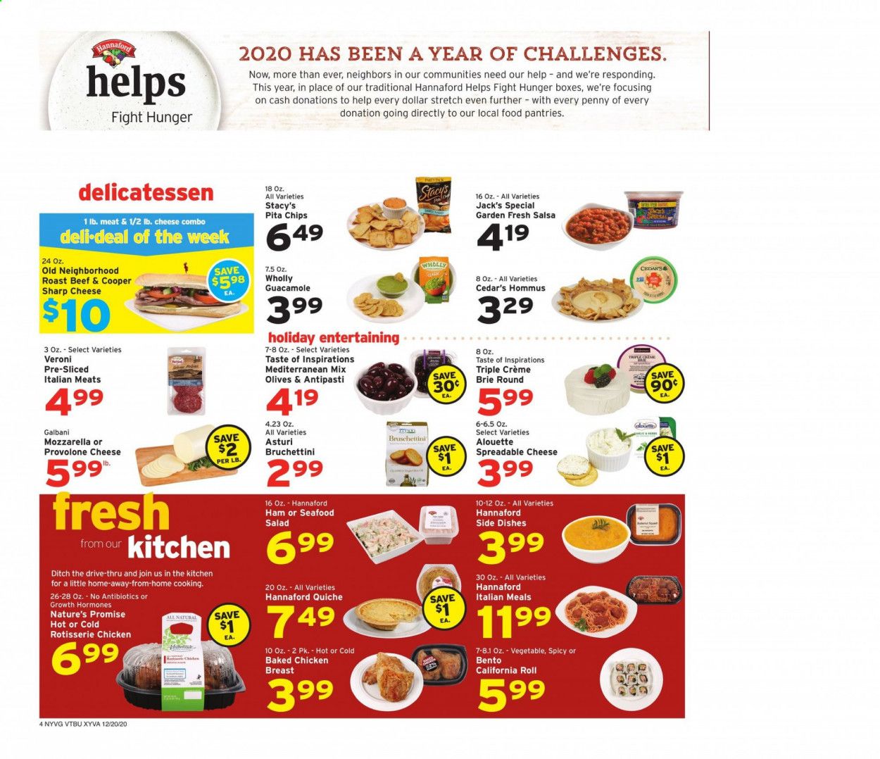 Hannaford (VT) Weekly Ad Flyer December 20 to December 26