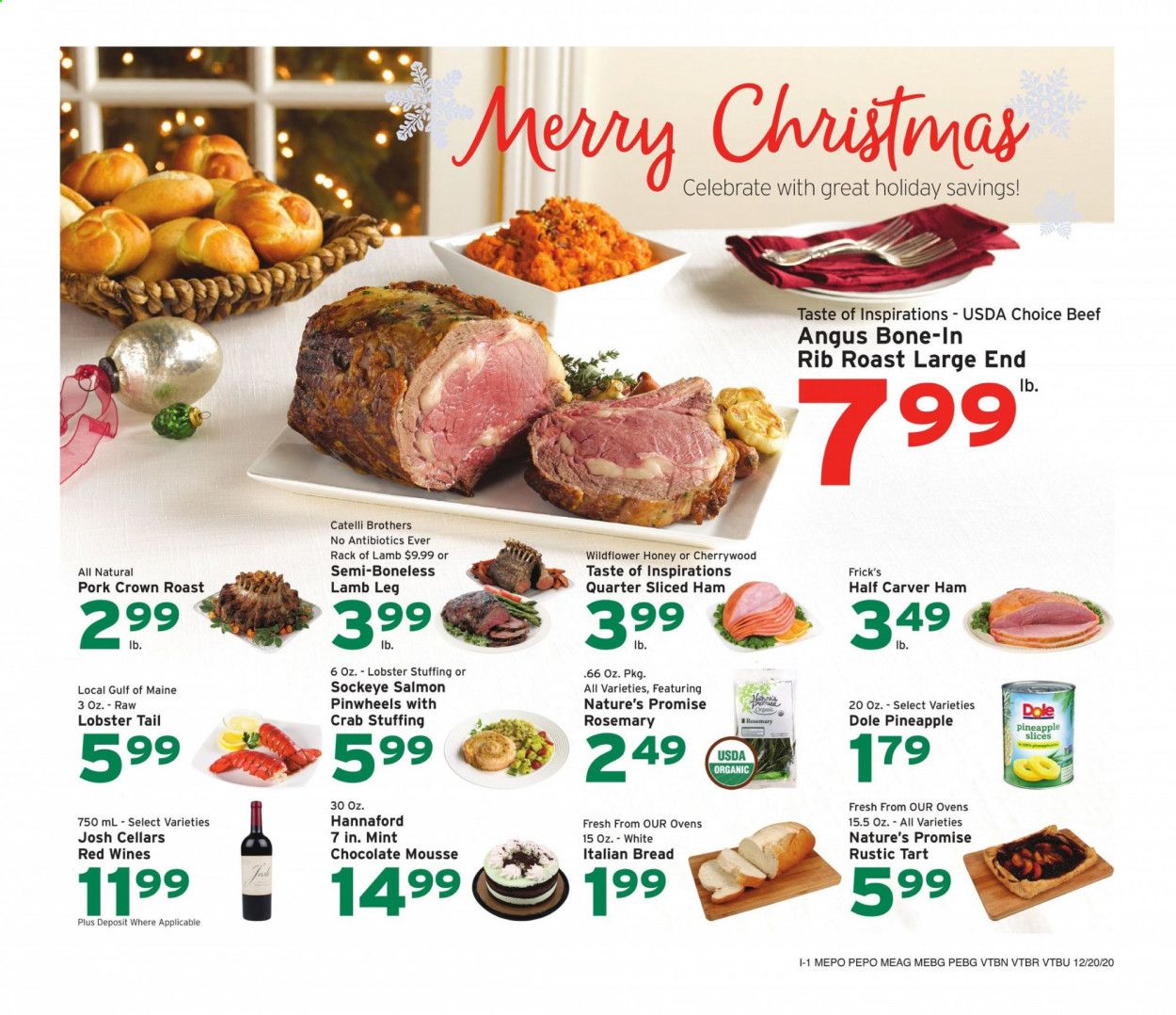 Hannaford (VT) Weekly Ad Flyer December 20 to December 26