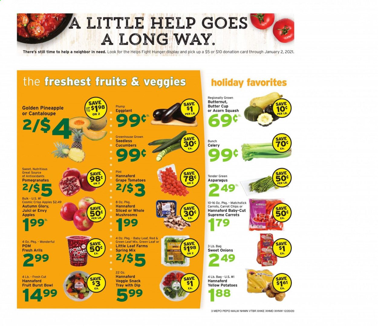 Hannaford (MA) Weekly Ad Flyer December 20 to December 26