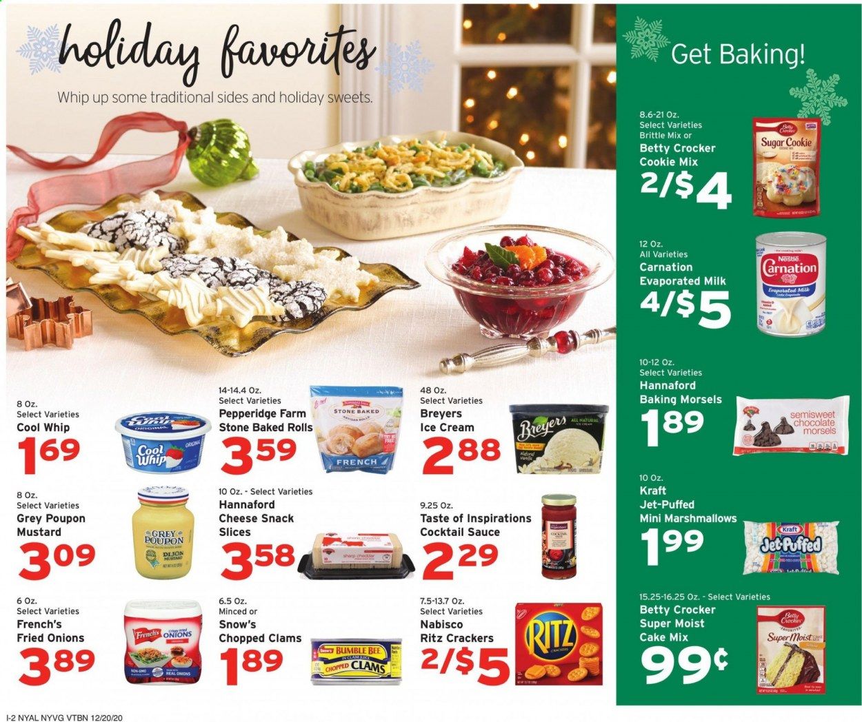 Hannaford (NY) Weekly Ad Flyer December 20 to December 26