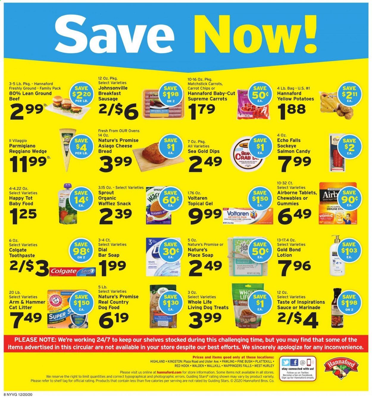 Hannaford (NY) Weekly Ad Flyer December 20 to December 26