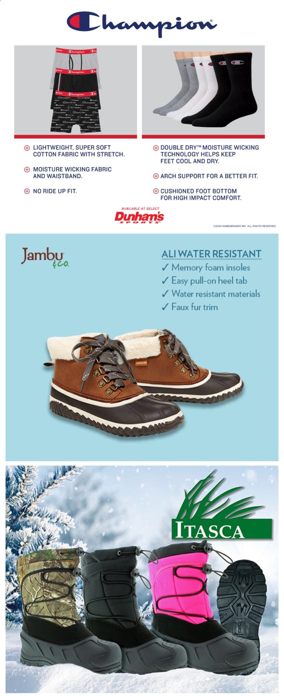 Dunham's Sports Weekly Ad Flyer December 18 to January 28