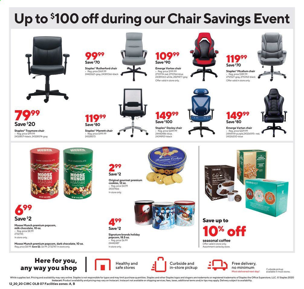 Staples Weekly Ad Flyer December 20 to December 26