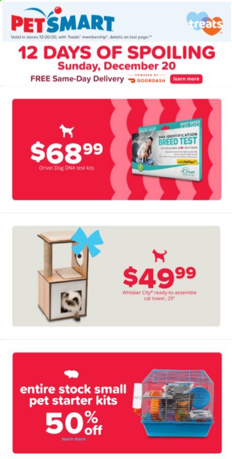PetSmart Weekly Ad Flyer December 13 to December 24
