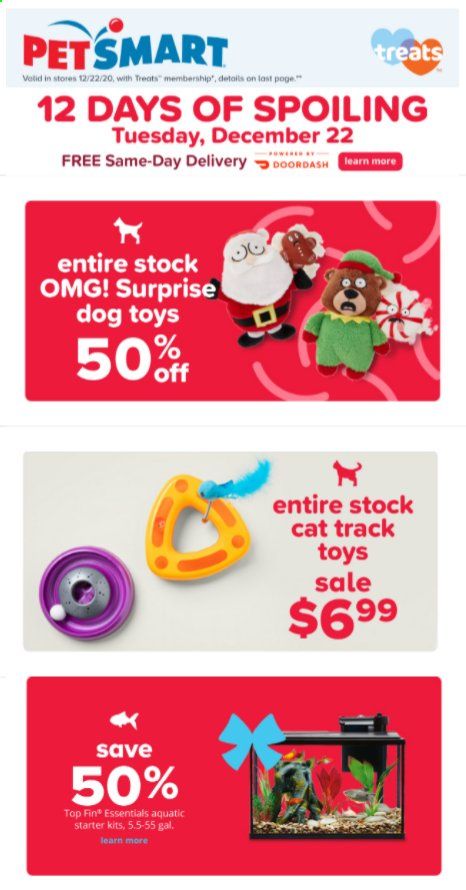 PetSmart Weekly Ad Flyer December 13 to December 24