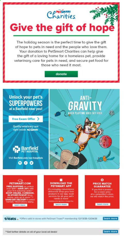PetSmart Weekly Ad Flyer December 13 to December 24