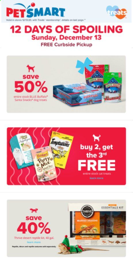 PetSmart Weekly Ad Flyer December 13 to December 24