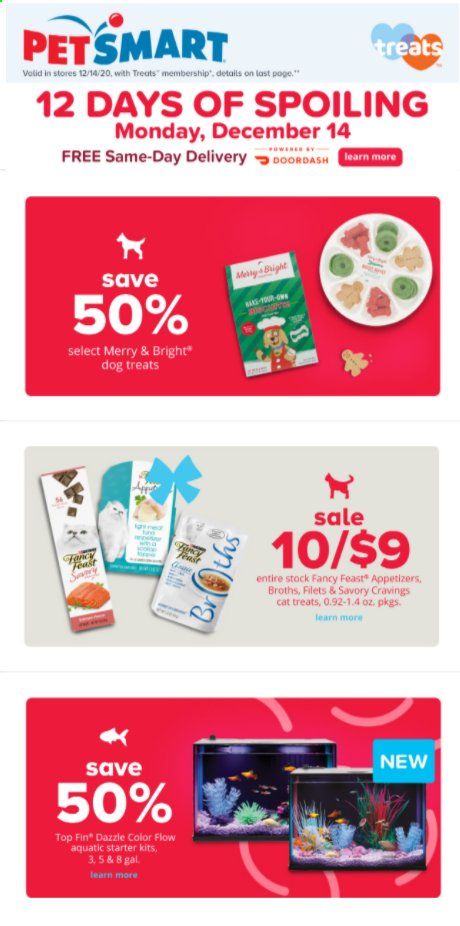 PetSmart Weekly Ad Flyer December 13 to December 24