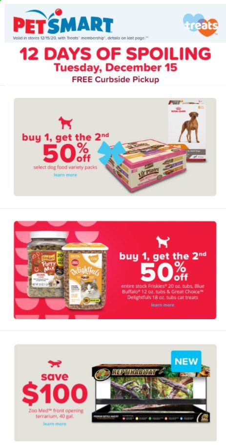 PetSmart Weekly Ad Flyer December 13 to December 24