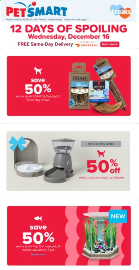 PetSmart Weekly Ad Flyer December 13 to December 24
