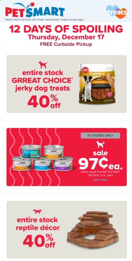 PetSmart Weekly Ad Flyer December 13 to December 24