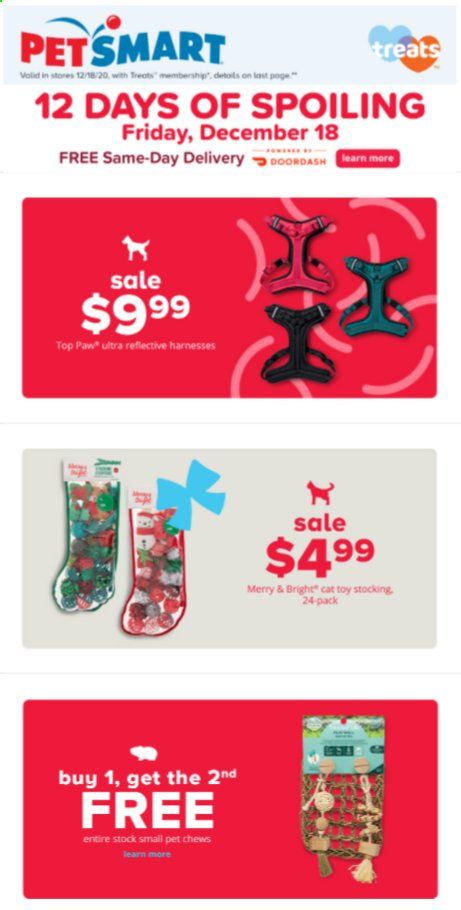 PetSmart Weekly Ad Flyer December 13 to December 24