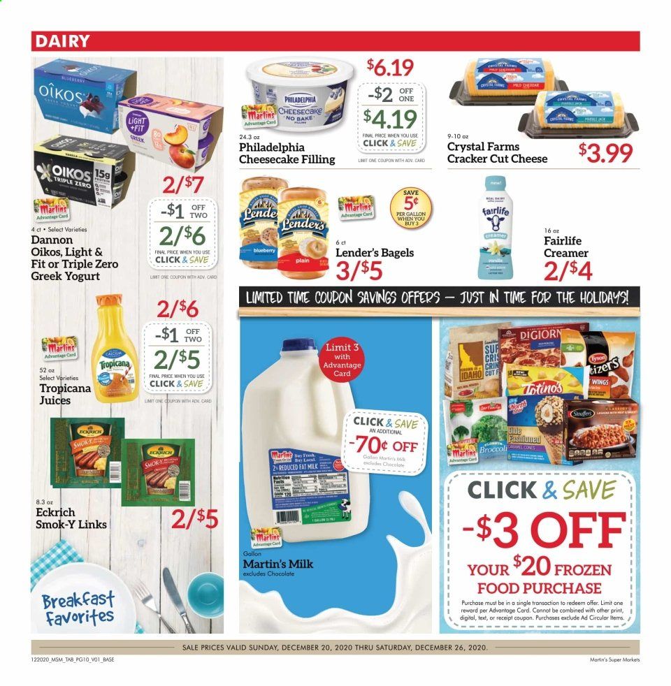 Martin’s Weekly Ad Flyer December 20 to December 26