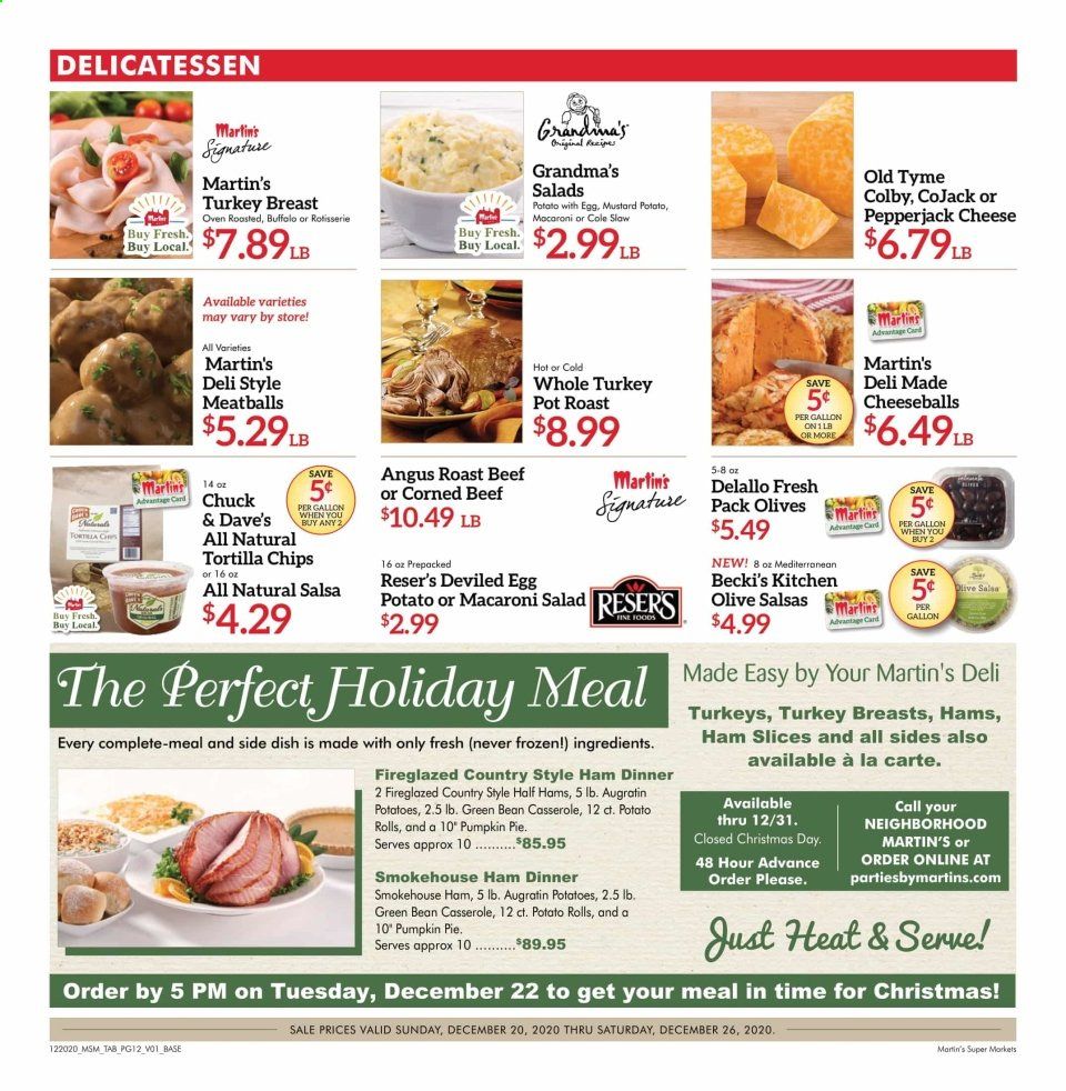 Martin’s Weekly Ad Flyer December 20 to December 26