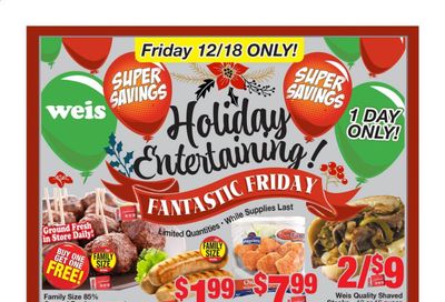 Weis Weekly Ad Flyer December 18 to December 18