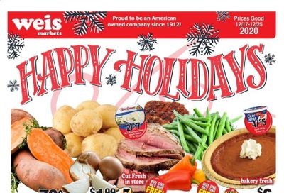 Weis Weekly Ad Flyer December 17 to December 25
