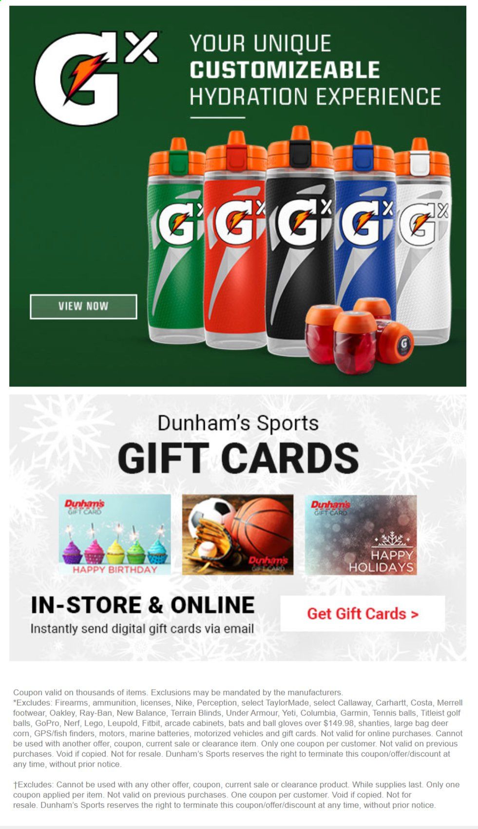 Dunham's Sports Weekly Ad Flyer December 18 to December 24