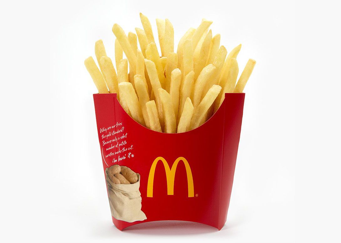 December 18 Only: Get a Free Medium Fries with $1+ In-app Purchase at McDonald's December 18 Only: Get a Free Medium Fries with $1+ In-app Purchase at McDonald's
