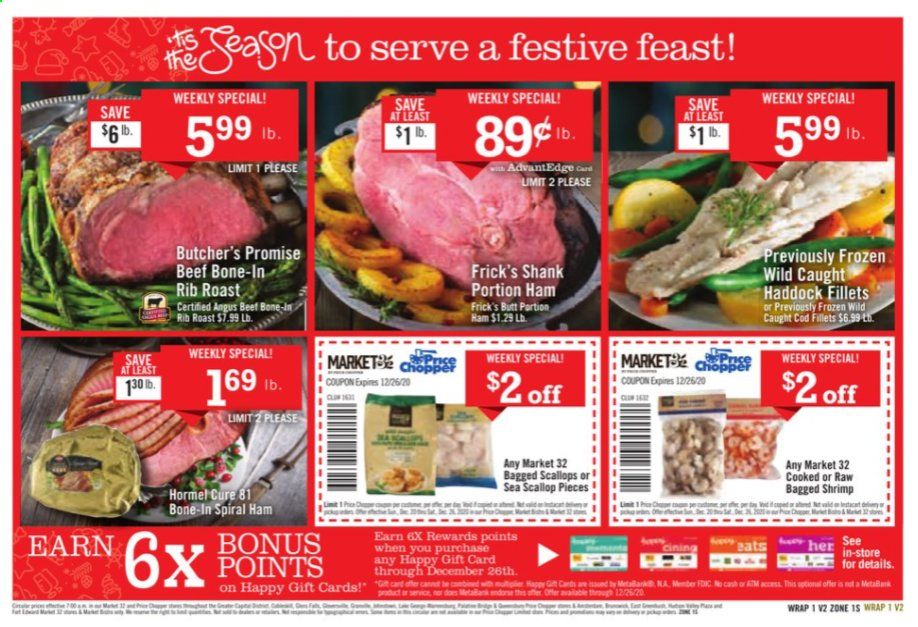 Price Chopper (CT, MA, NH, NY, PA, VT) Weekly Ad Flyer December 19 to December 26
