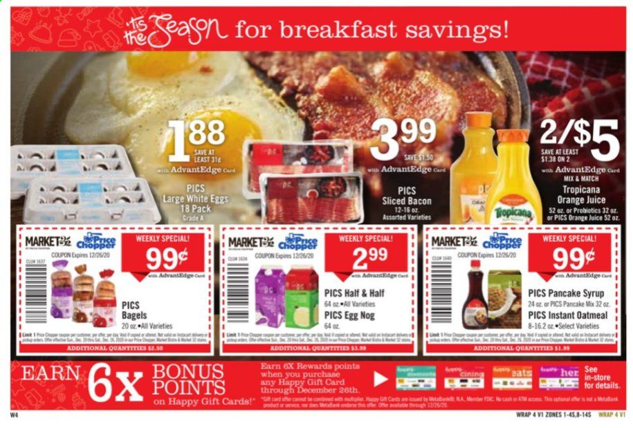 Price Chopper (CT, MA, NH, NY, PA, VT) Weekly Ad Flyer December 19 to December 26