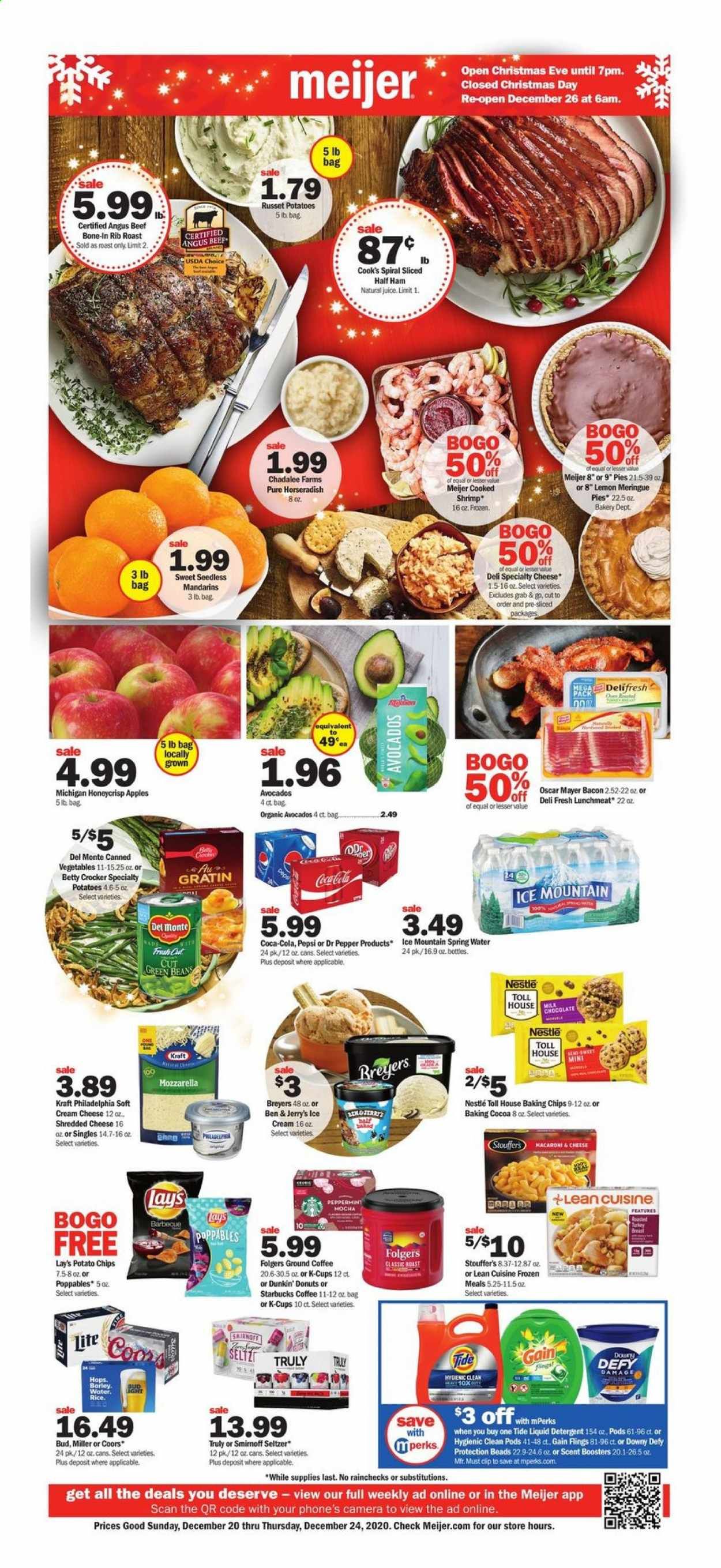 Meijer (MI) Weekly Ad Flyer December 20 to December 24