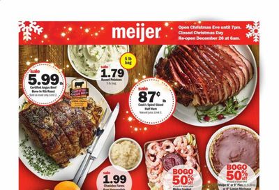 Meijer (MI) Weekly Ad Flyer December 20 to December 24